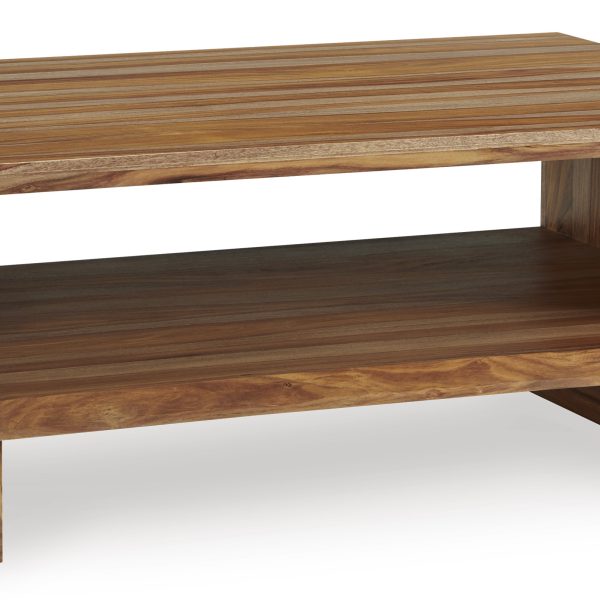 Dressonni Rectangular Cocktail Table - Brown