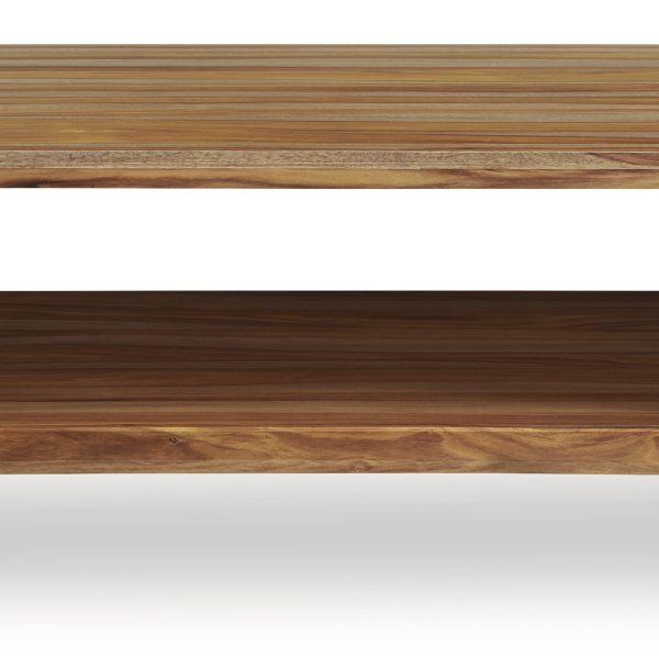 Dressonni Rectangular Cocktail Table - Brown - Image 2