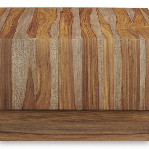 Dressonni Rectangular Cocktail Table - Brown - Image 3