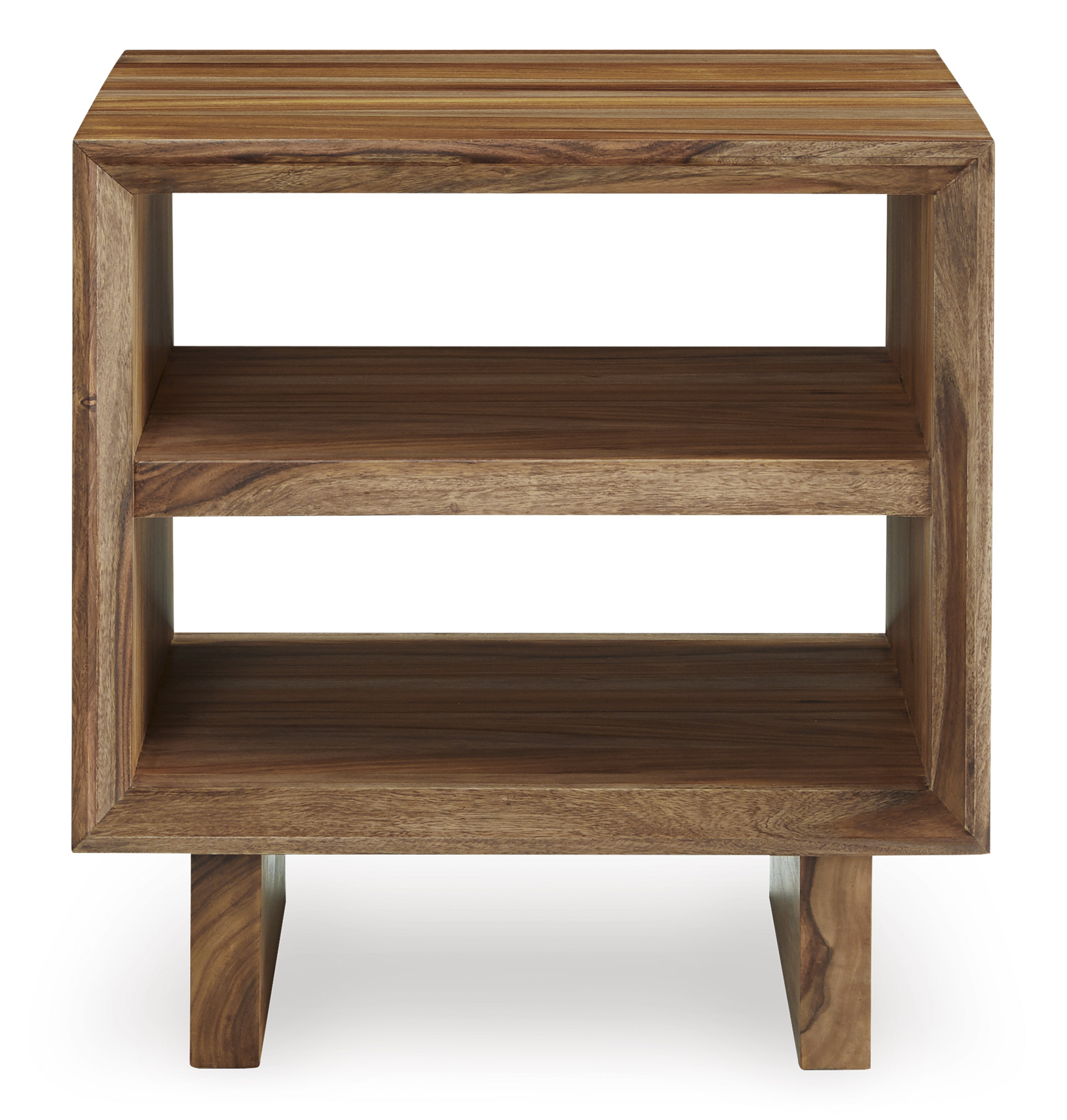 Dressonni Square End Table - Brown - Image 2