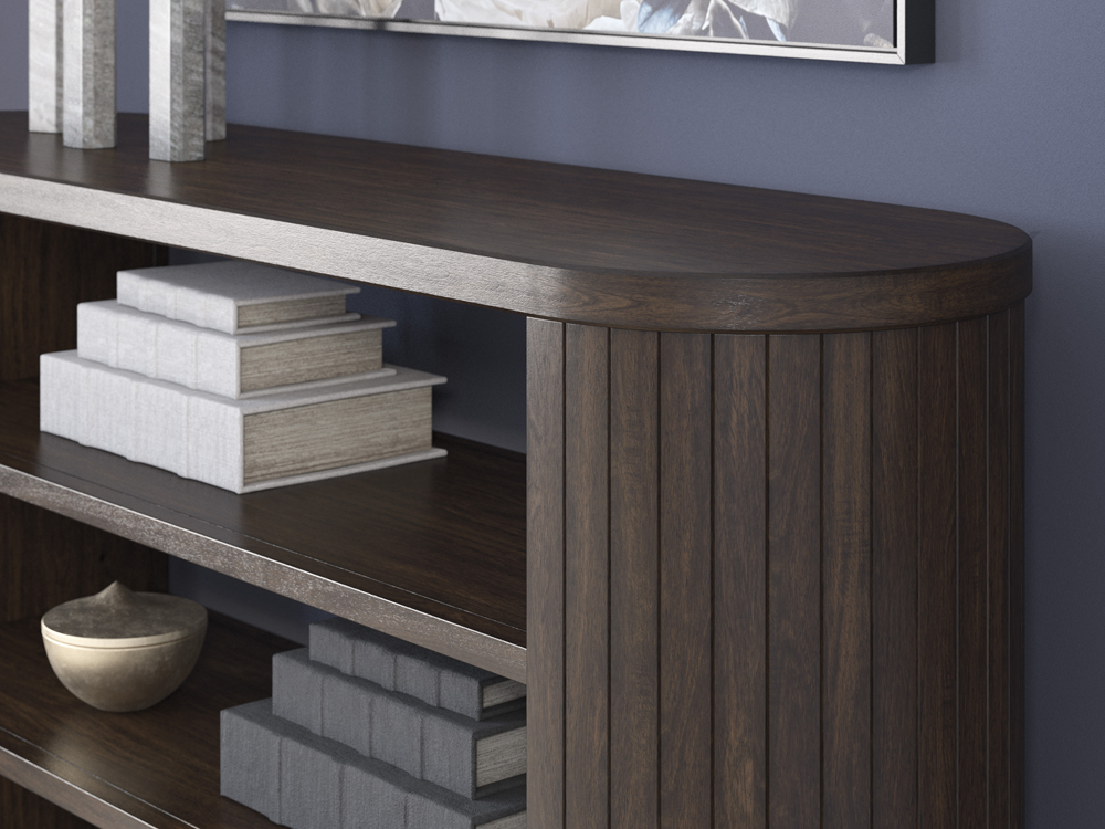 Korestone Credenza - Warm Brown - Image 6