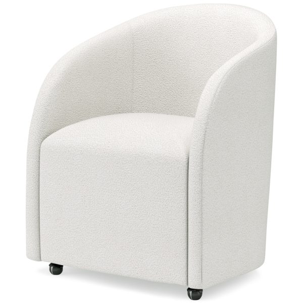 Korestone Home Office Desk Chair - White - Image 2
