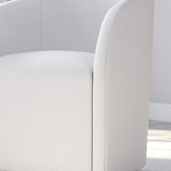 Korestone Home Office Desk Chair - White - Image 8