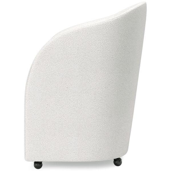 Korestone Home Office Desk Chair - White - Image 3