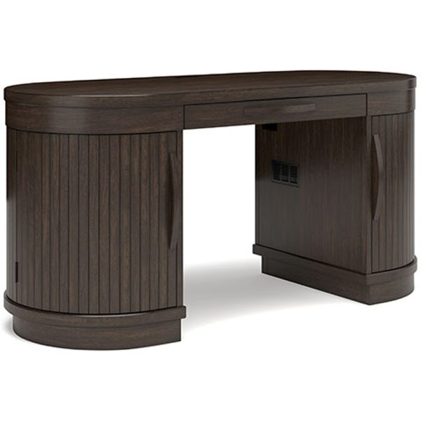 Korestone Home Office Desk - Warm Brown