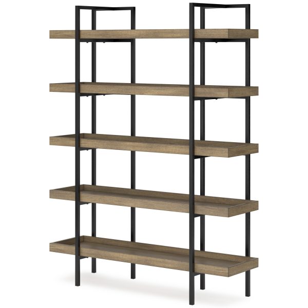 Montia Bookcase - Light brown - Image 2