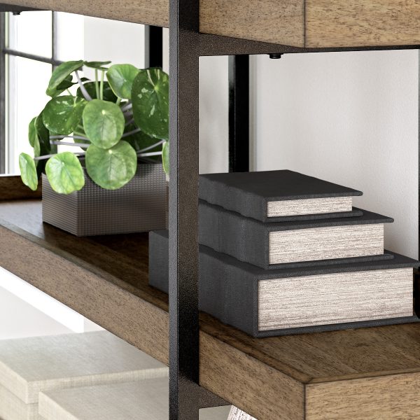 Montia Bookcase - Light brown - Image 8