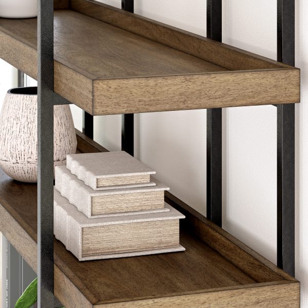 Montia Bookcase - Light brown - Image 9