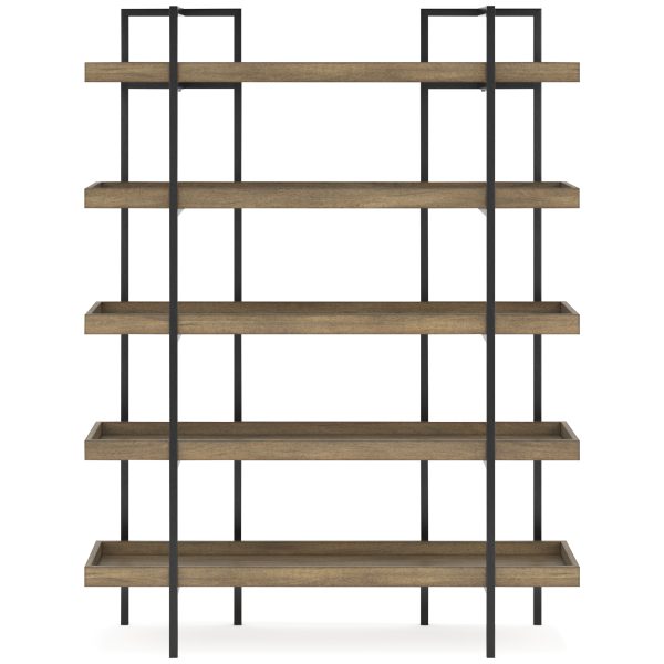 Montia Bookcase - Light brown - Image 4