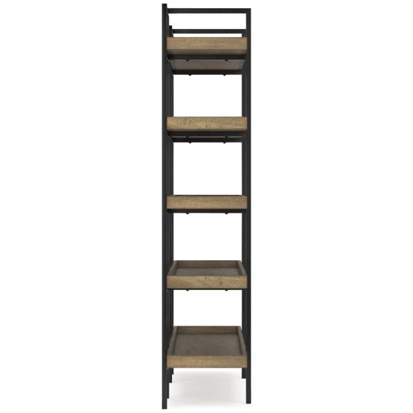 Montia Bookcase - Light brown - Image 5