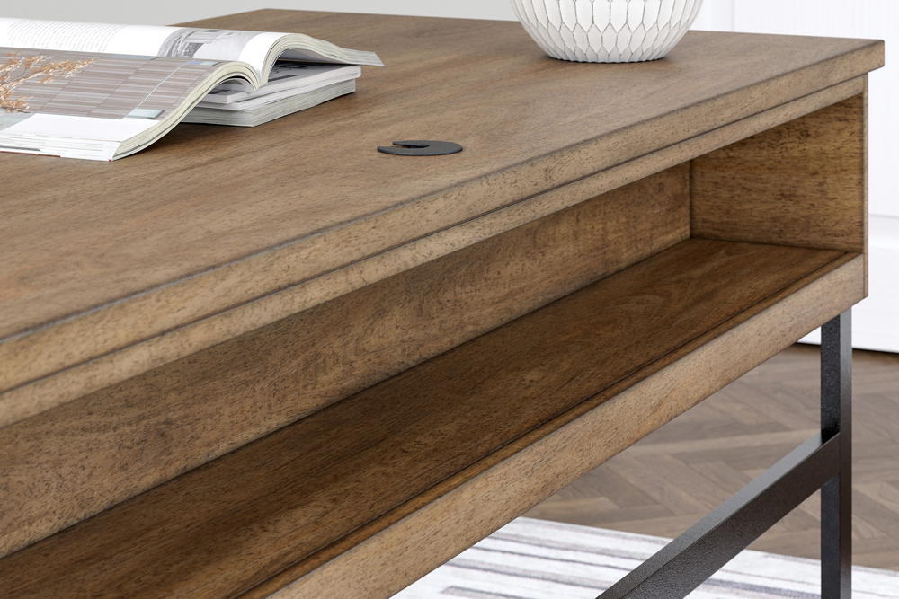 Montia Desk - Light brown - Image 10