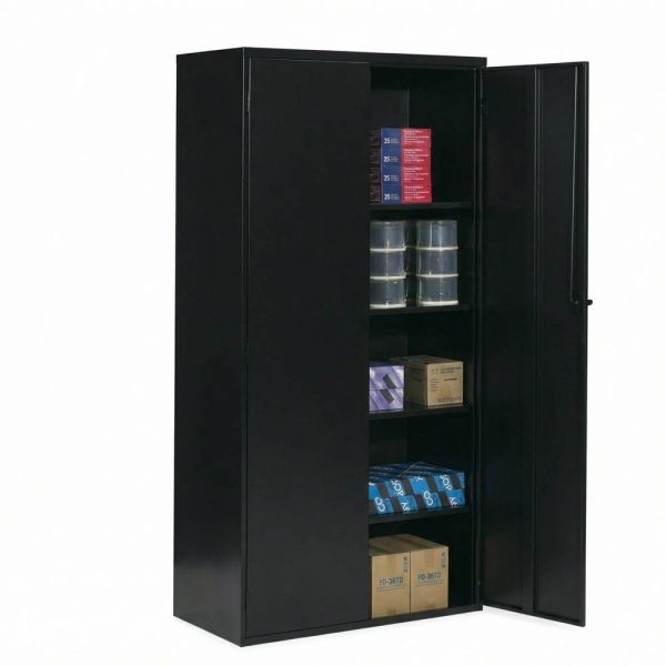 9336-S72L - Storage Cabinets - Black