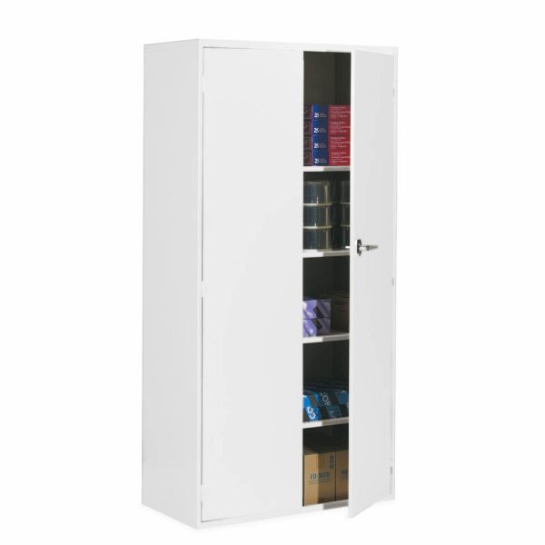 9336-S72L - Storage Cabinets - White