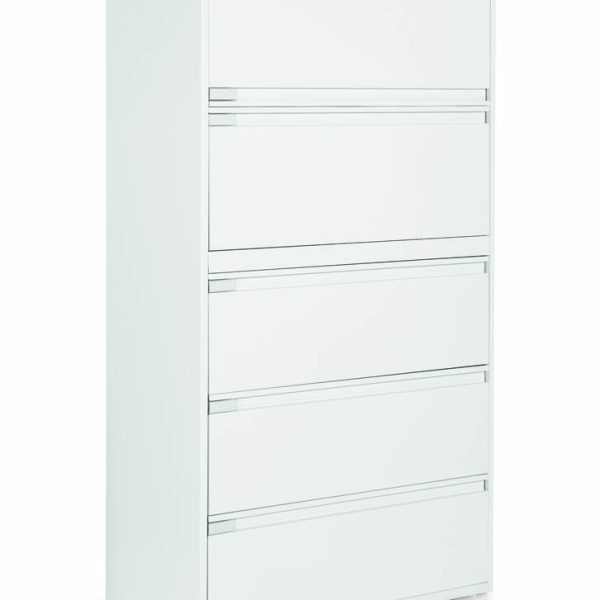 9336P-5F1H - Fixed Drawers - Black