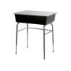 Hard Plastic Open Front Desk With Solid Book Box