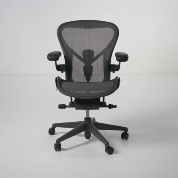 Herman Miller Aeron Classic task chair with PostureFit lumbar support in black