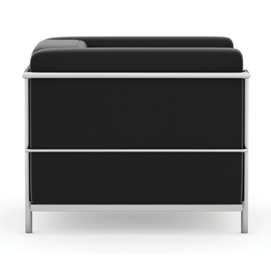 OfficeSource | Madison | Club Chair with Chrome Frame - - Image 3