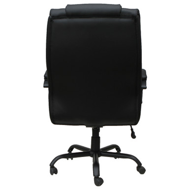 OfficeSource | OS Big & Tall | Big and Tall High Back Chair with Black Base - - Image 3