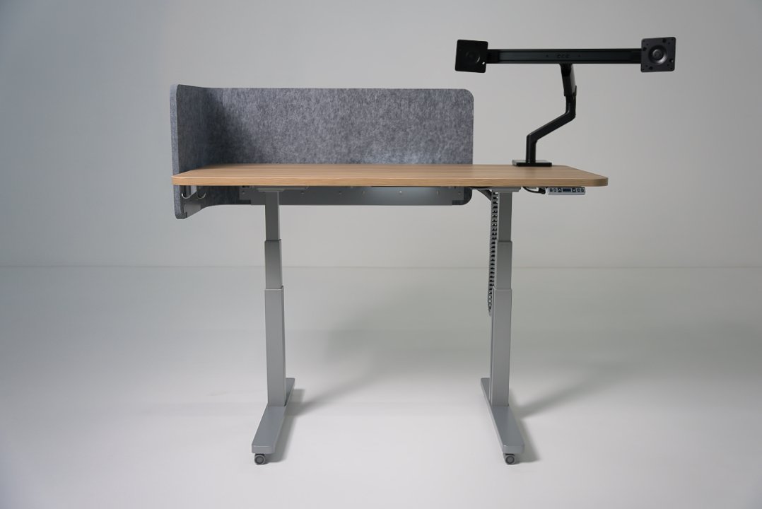 Preowned Teknion HiSpace sit-stand desk